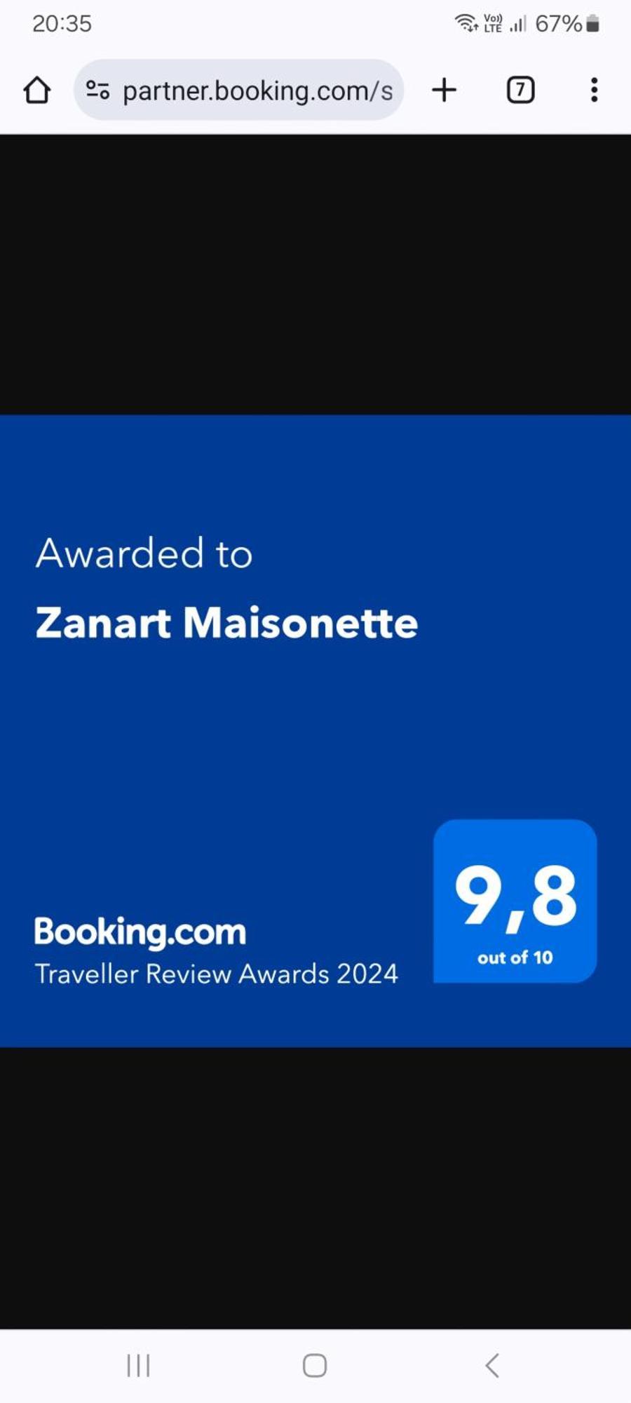 Zanart Maisonette Hébergement de vacances *